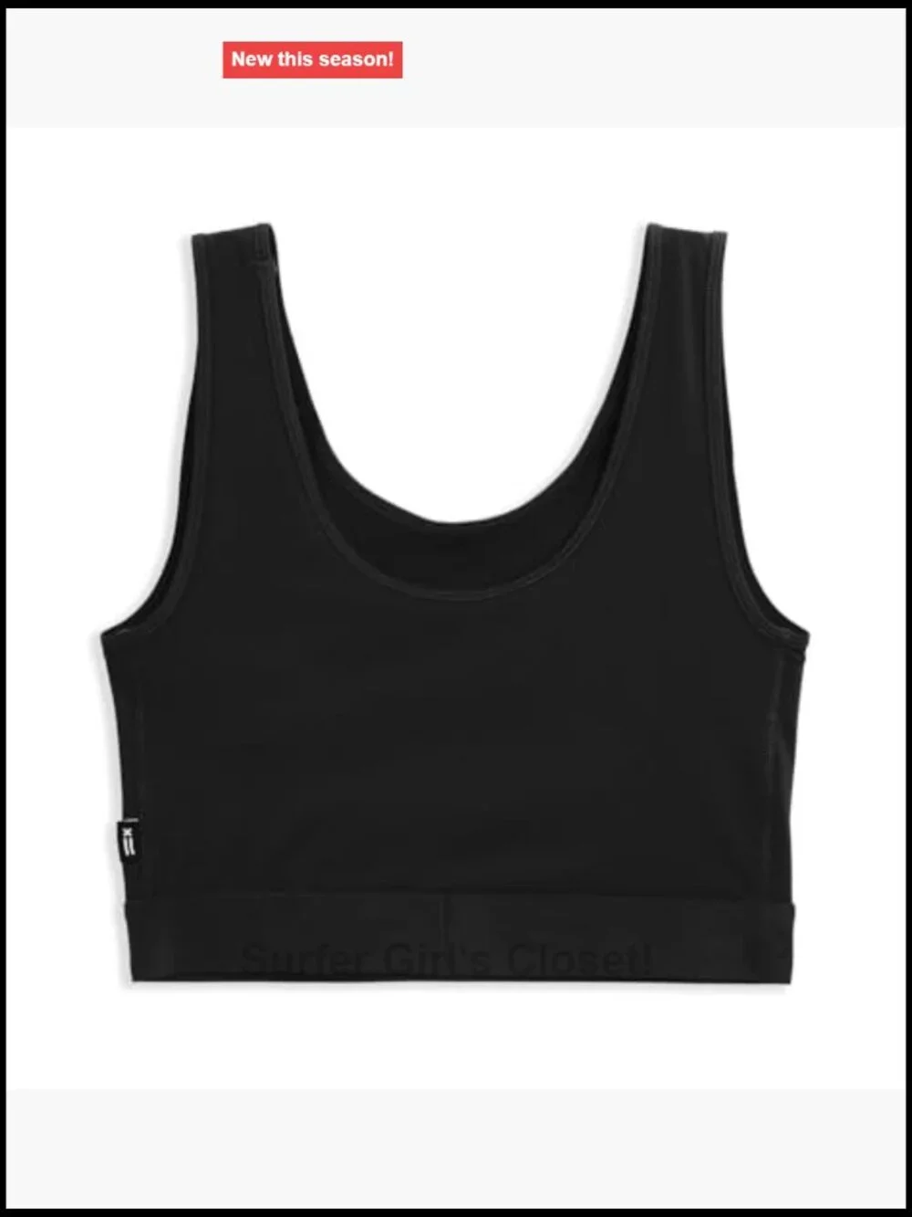 Compression Bra Top, Full Coverage, Medium Support, Wireless, Gender Inclusive